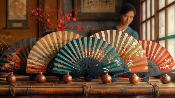 Découvrez l'art des éventails japonais